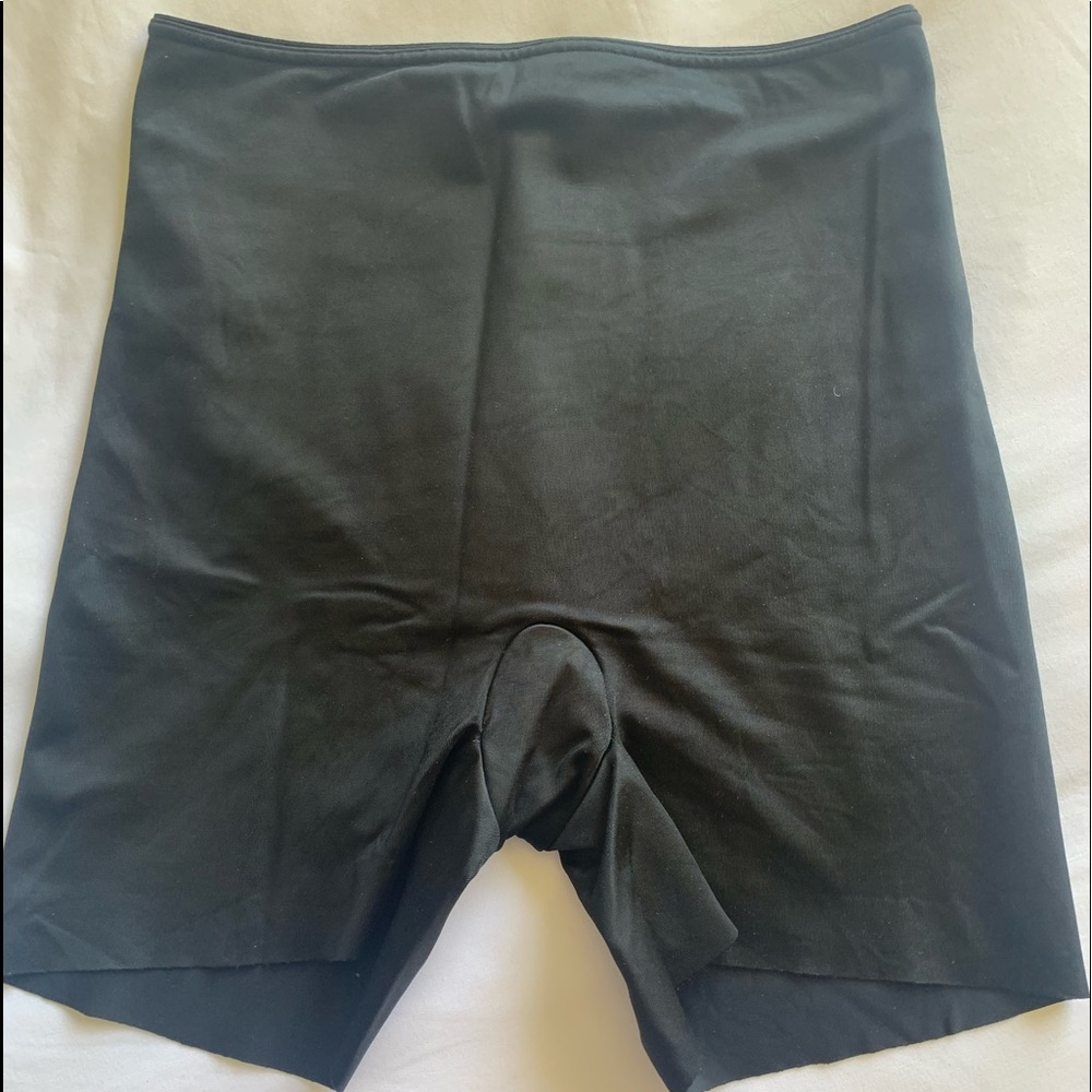 Classic Black SPANX Shorts EUC